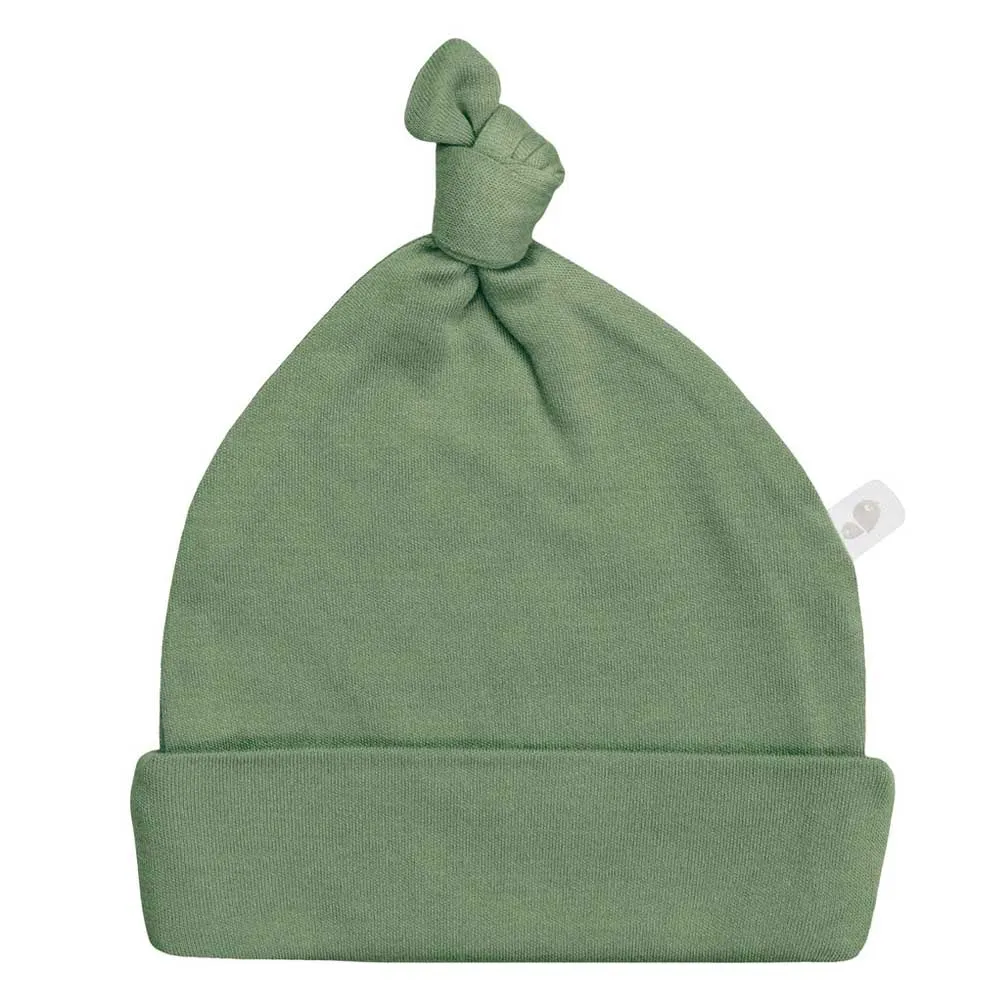 Perlimpinpin Bamboo Knot Hat - Hunter