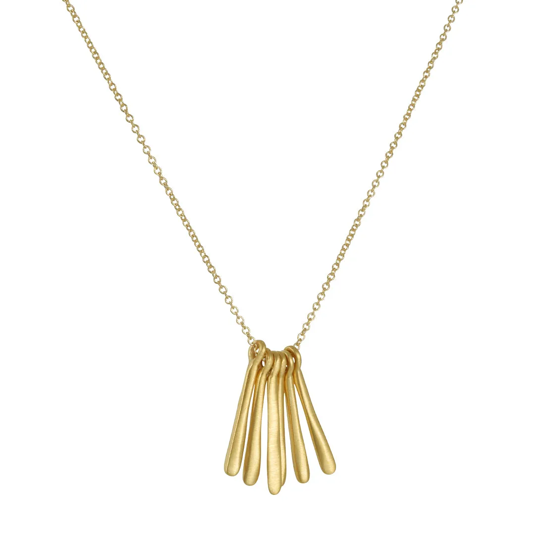 Philippa Roberts - Six Small Needles Necklace