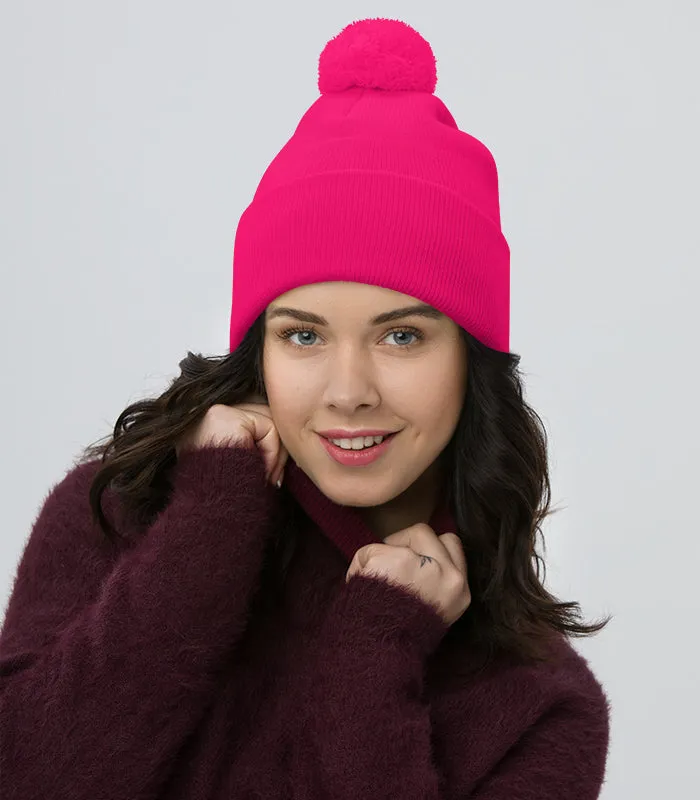 Pom-Pom Beanie (Personalize)