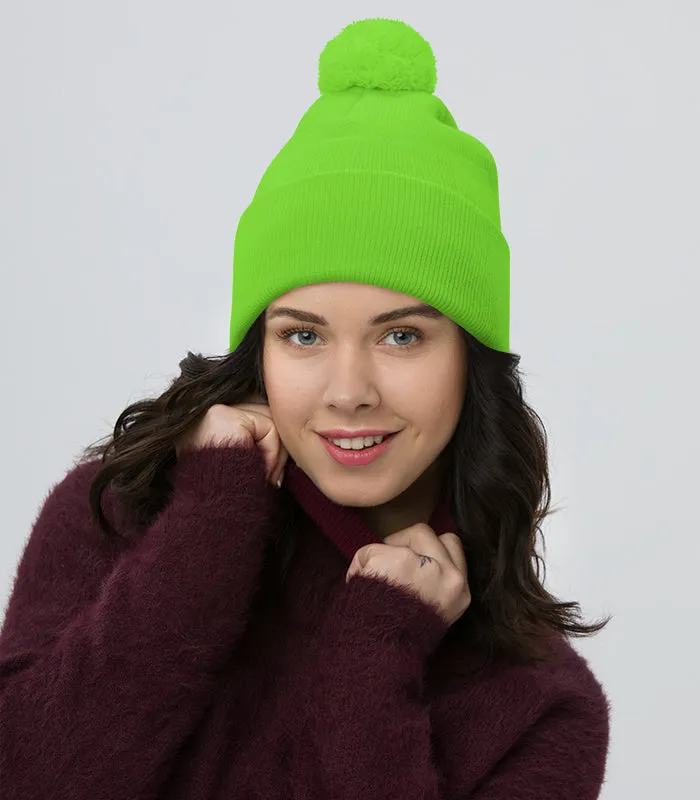 Pom-Pom Beanie (Personalize)