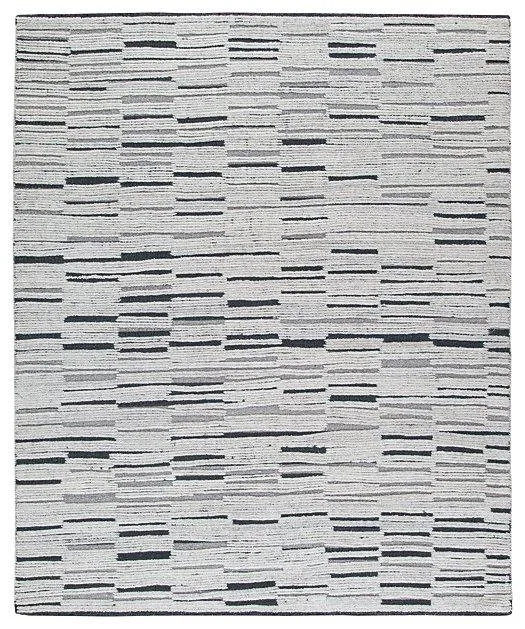 Pomfret Black/Cream/Gray 7'8" x 10' Rug