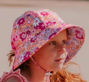 Ponytail Swim Bucket Beach Hat - 2 Designs
