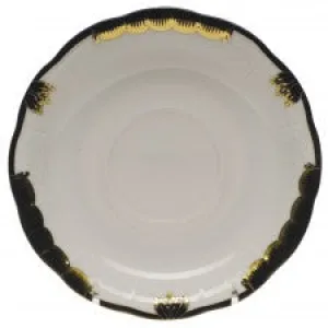 Princess Victoria Tea Saucer Black