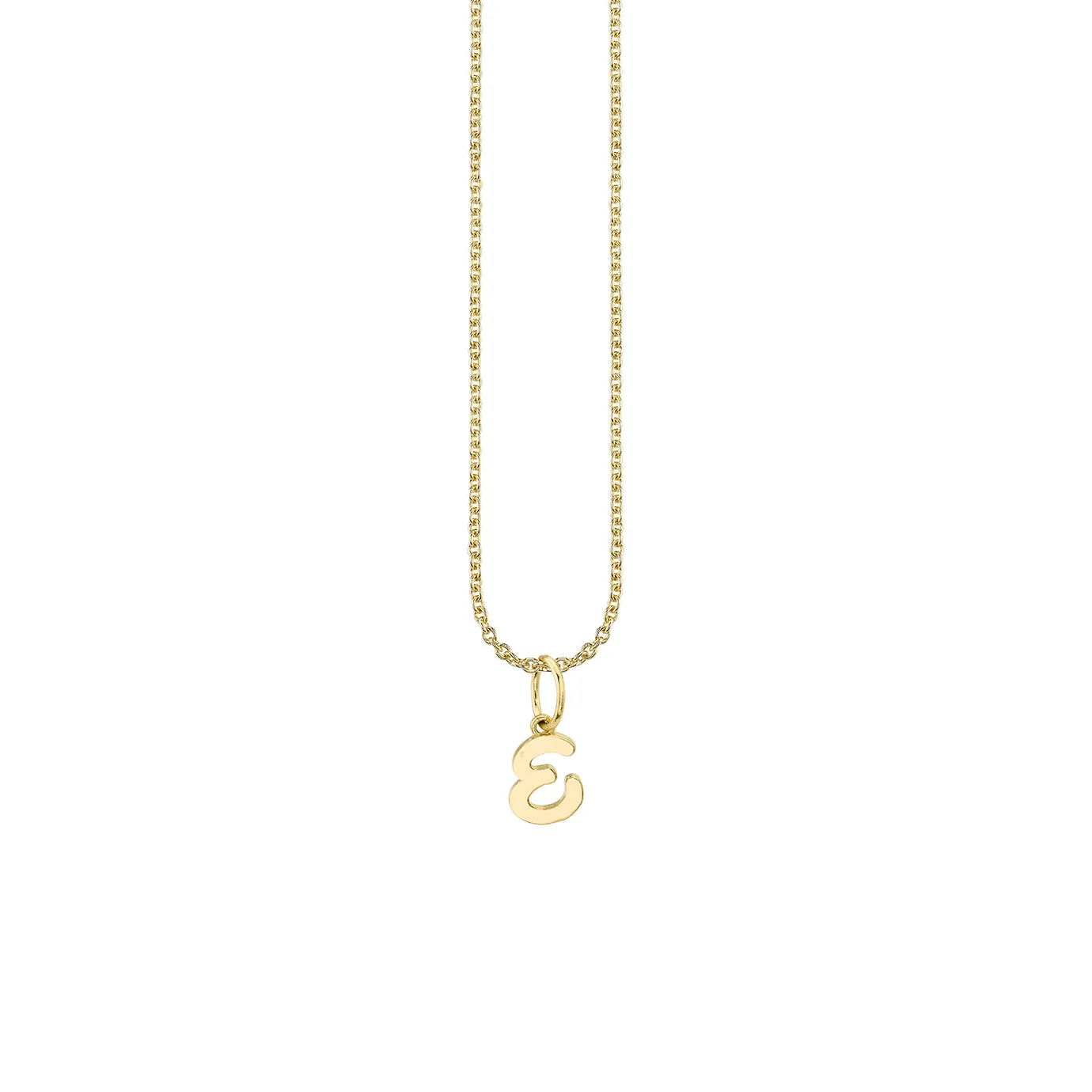 Pure Gold Tiny Initial Charm