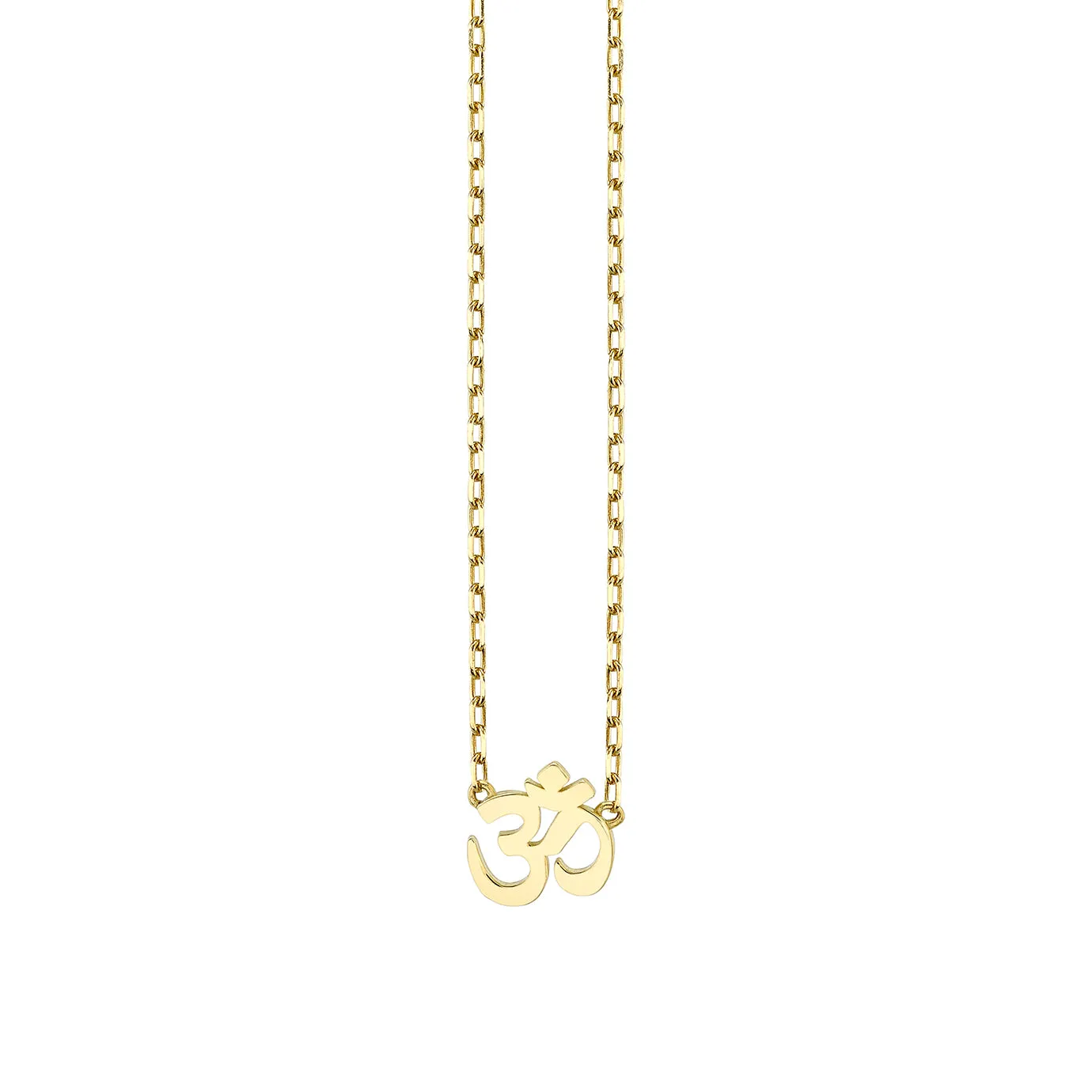Pure Gold Tiny Om Necklace