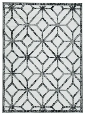 Reidland Black/Cream/Gray 7'10" x 9'10" Rug
