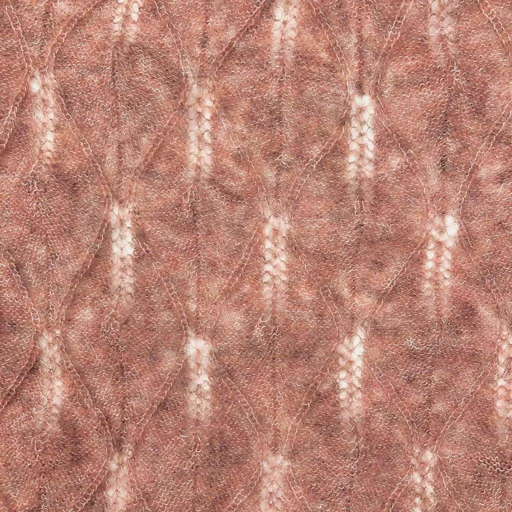 Rose Alpaca Scarf