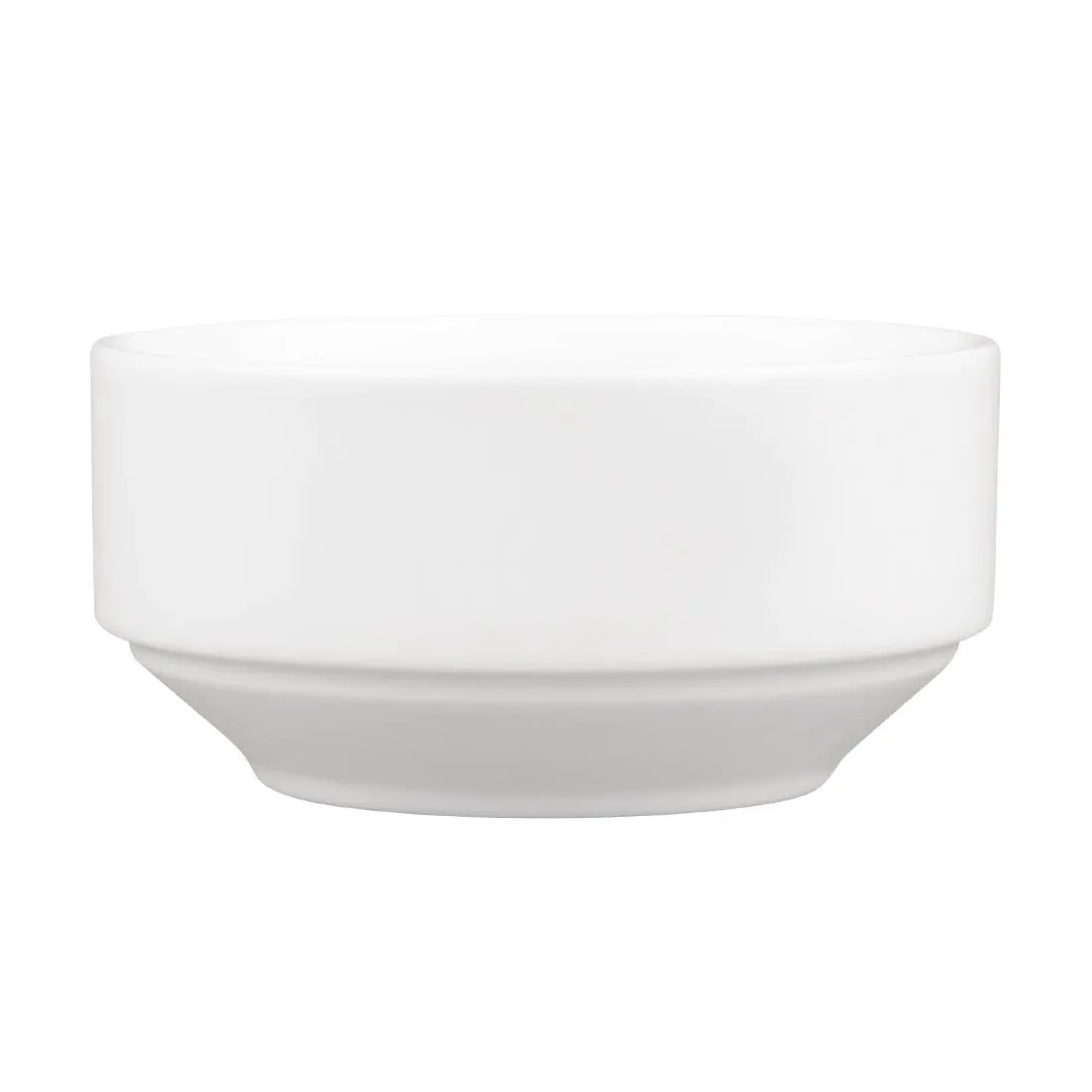 Royal Porcelain Classic White Stackable Soup Bowl 110mm (12 pack)