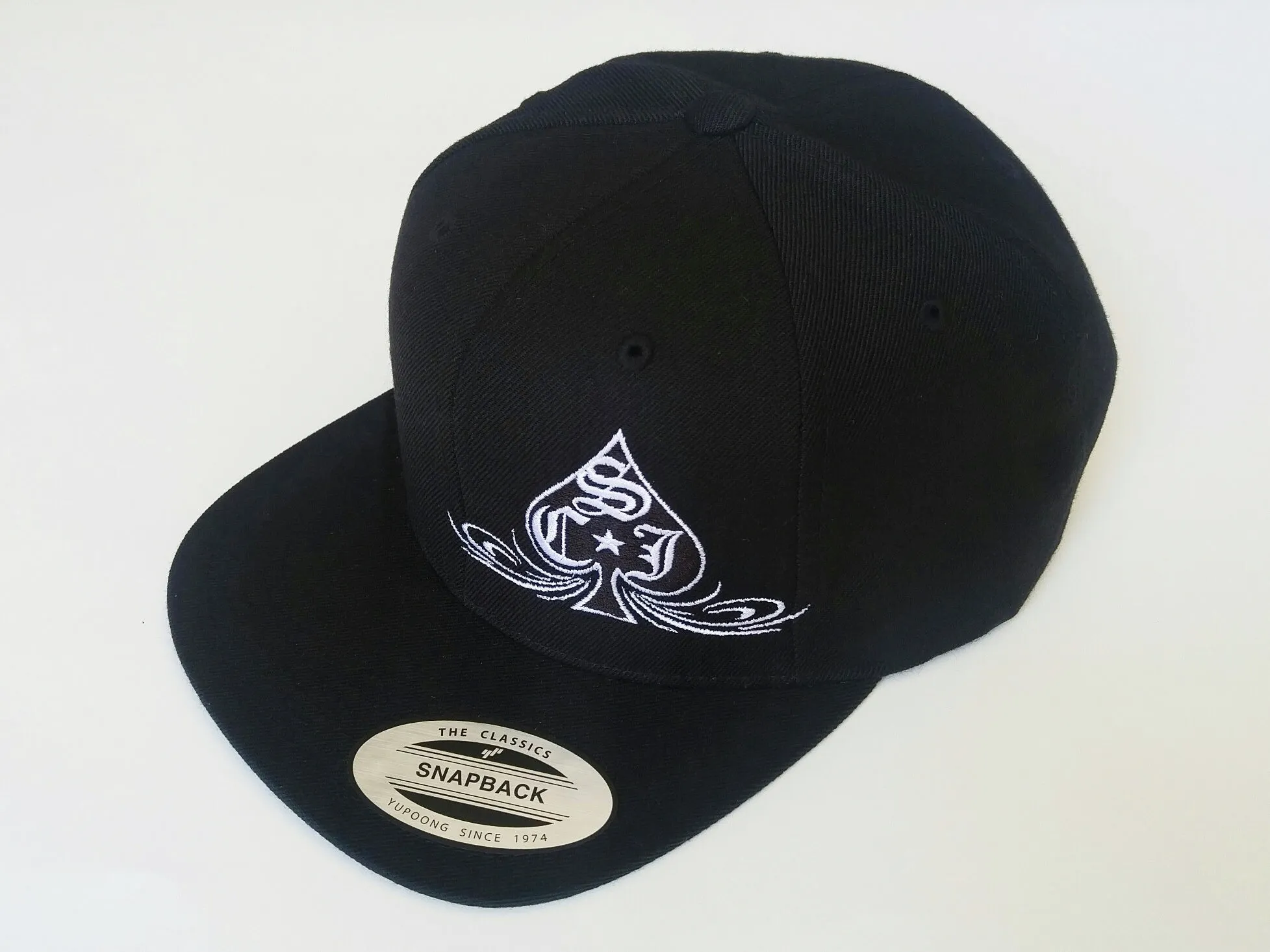 SCJ Classic Black Snapback