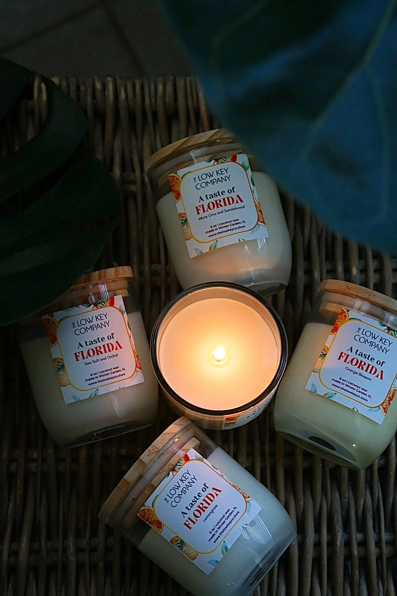Sea Salt and Orchid Candle