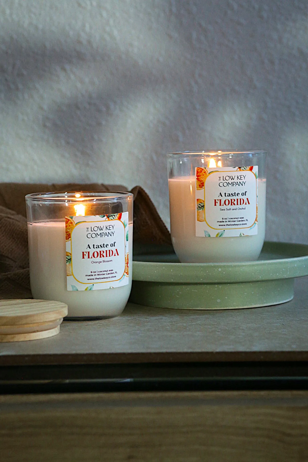 Sea Salt and Orchid Candle