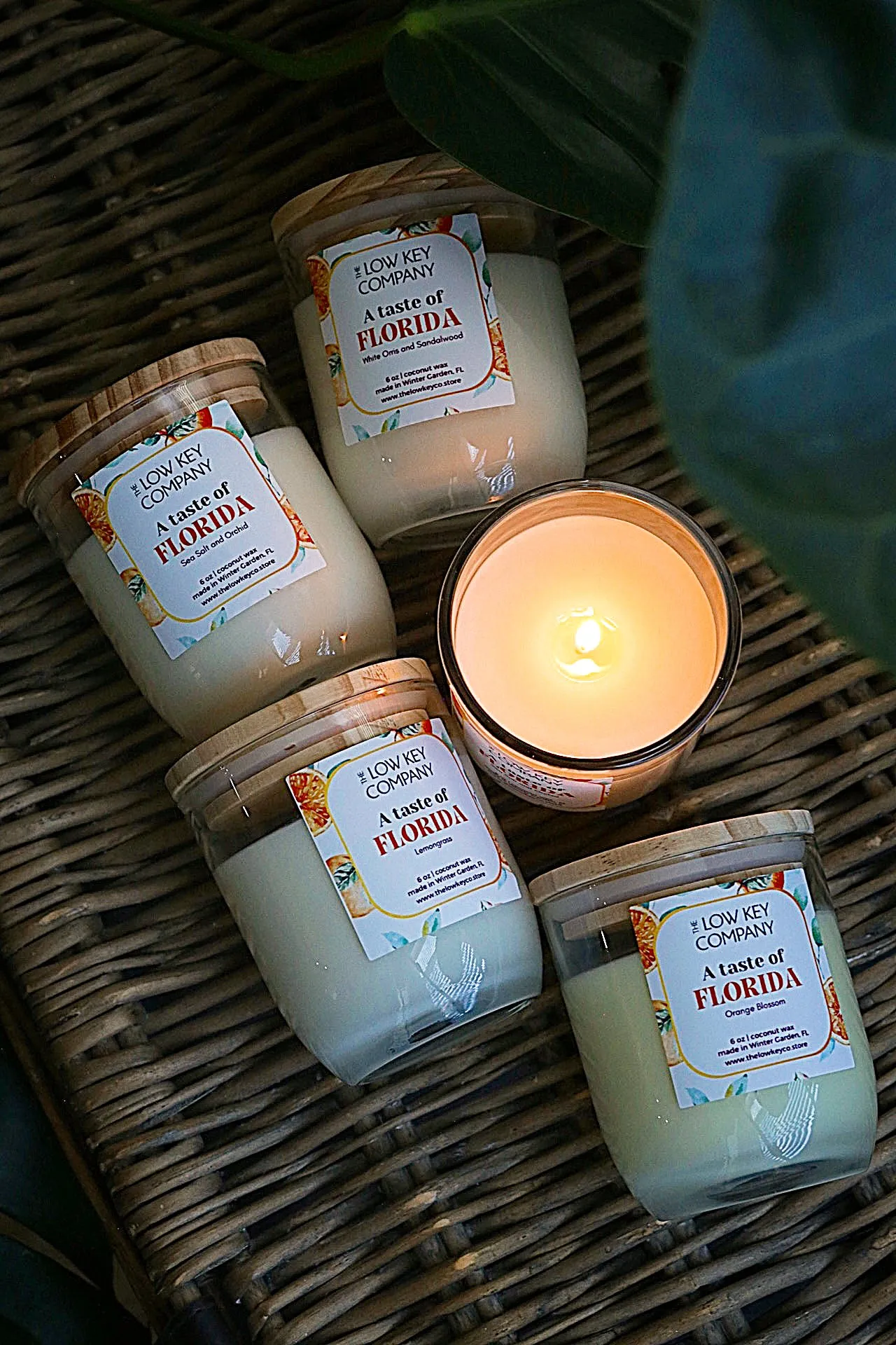 Sea Salt and Orchid Candle