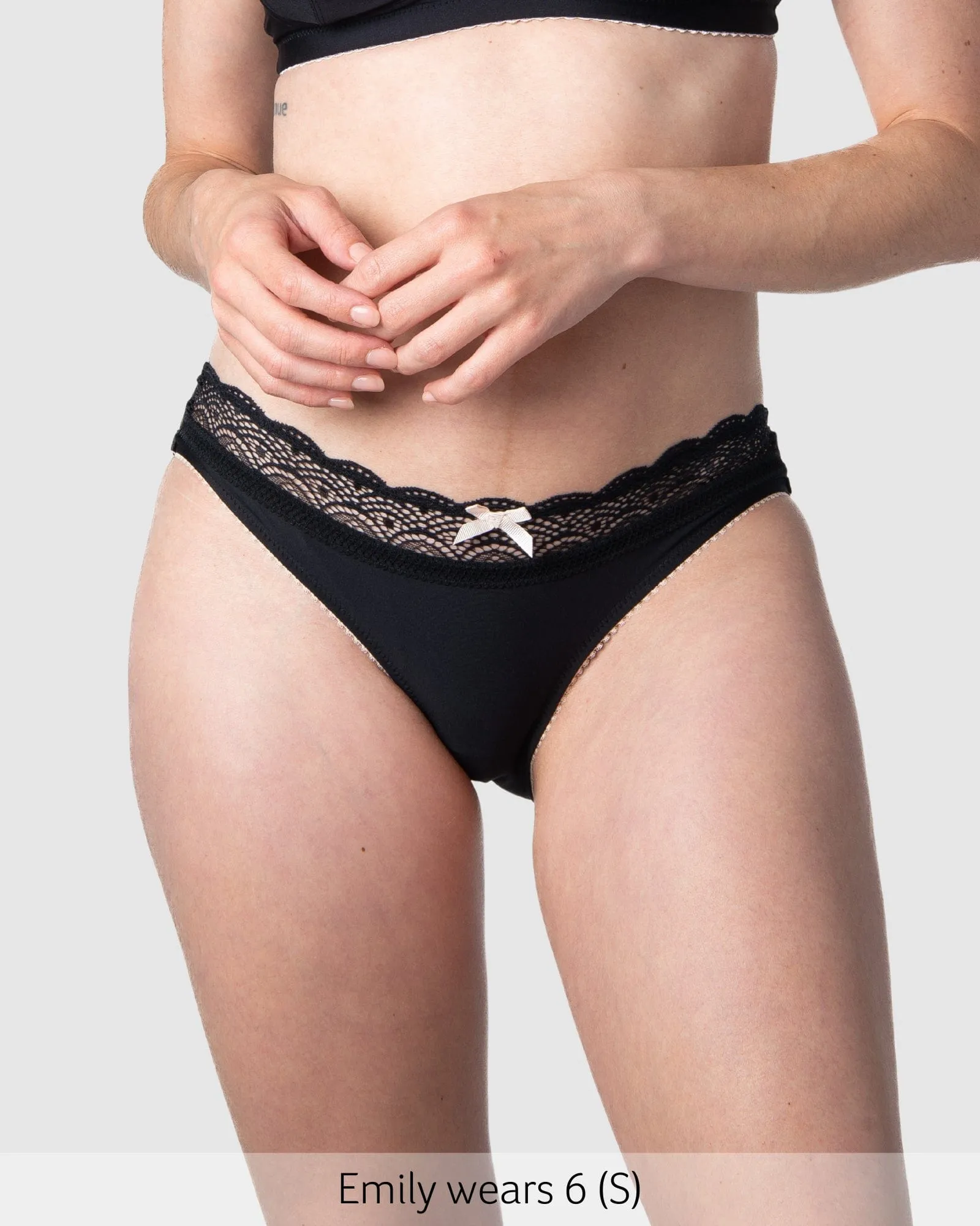 Show Off Bikini Brief - Black