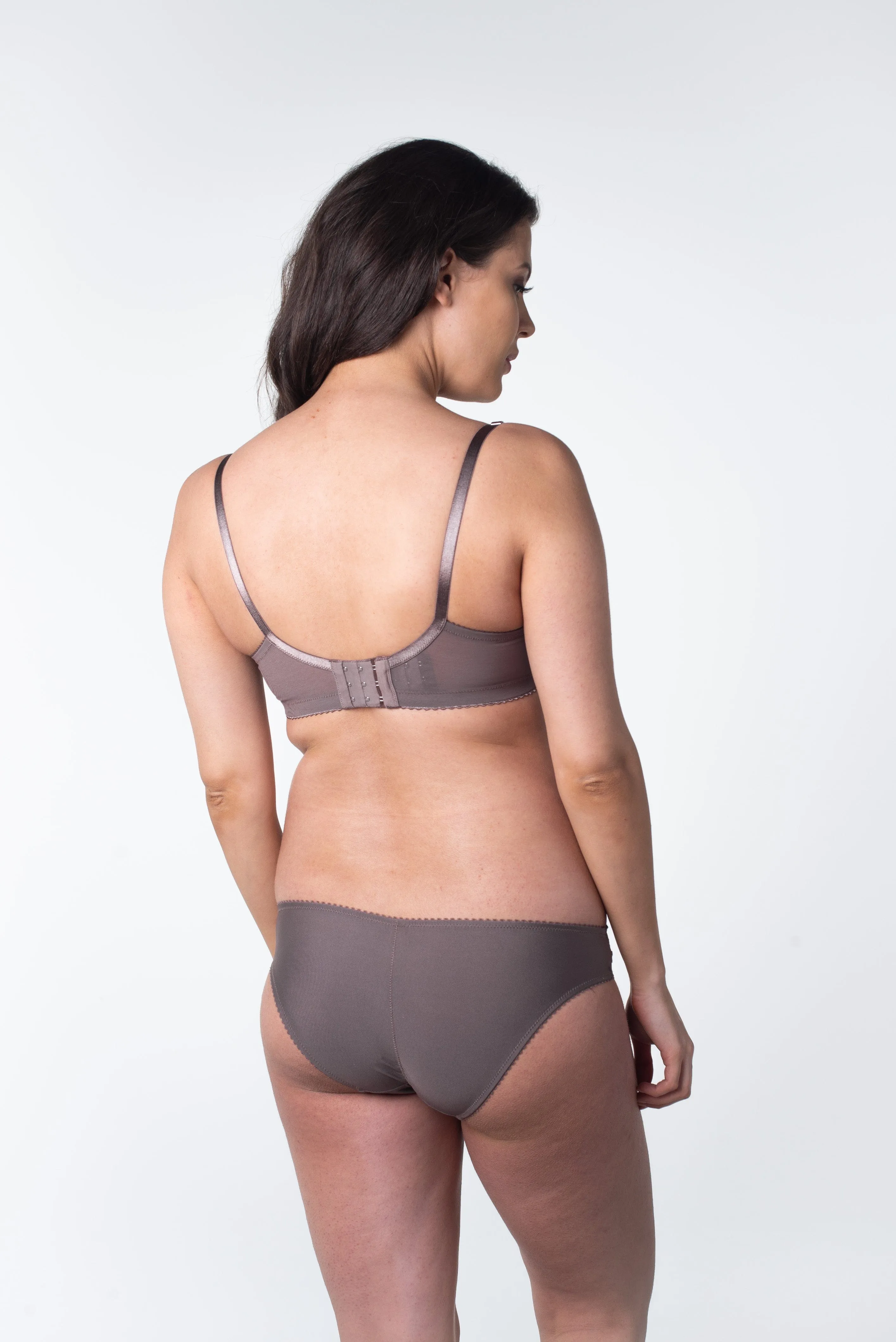 Show Off Bikini Brief - Peppercorn