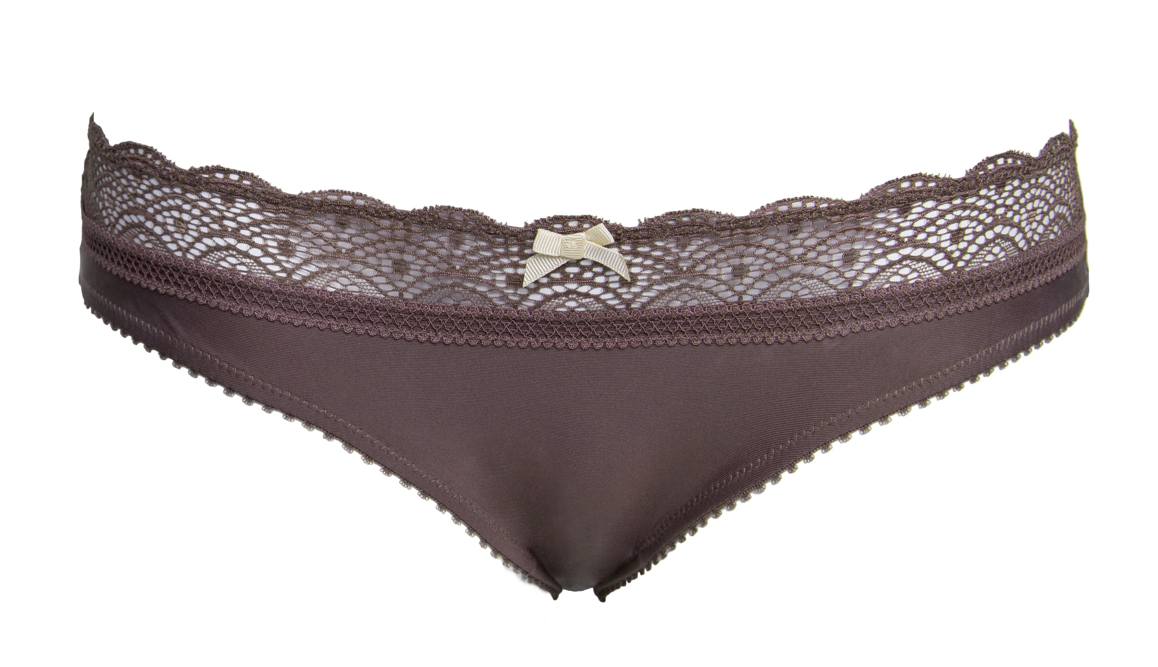 Show Off Bikini Brief - Peppercorn