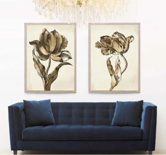 Sieger Tulips 2, Gold Leaf - Natural Curiosities