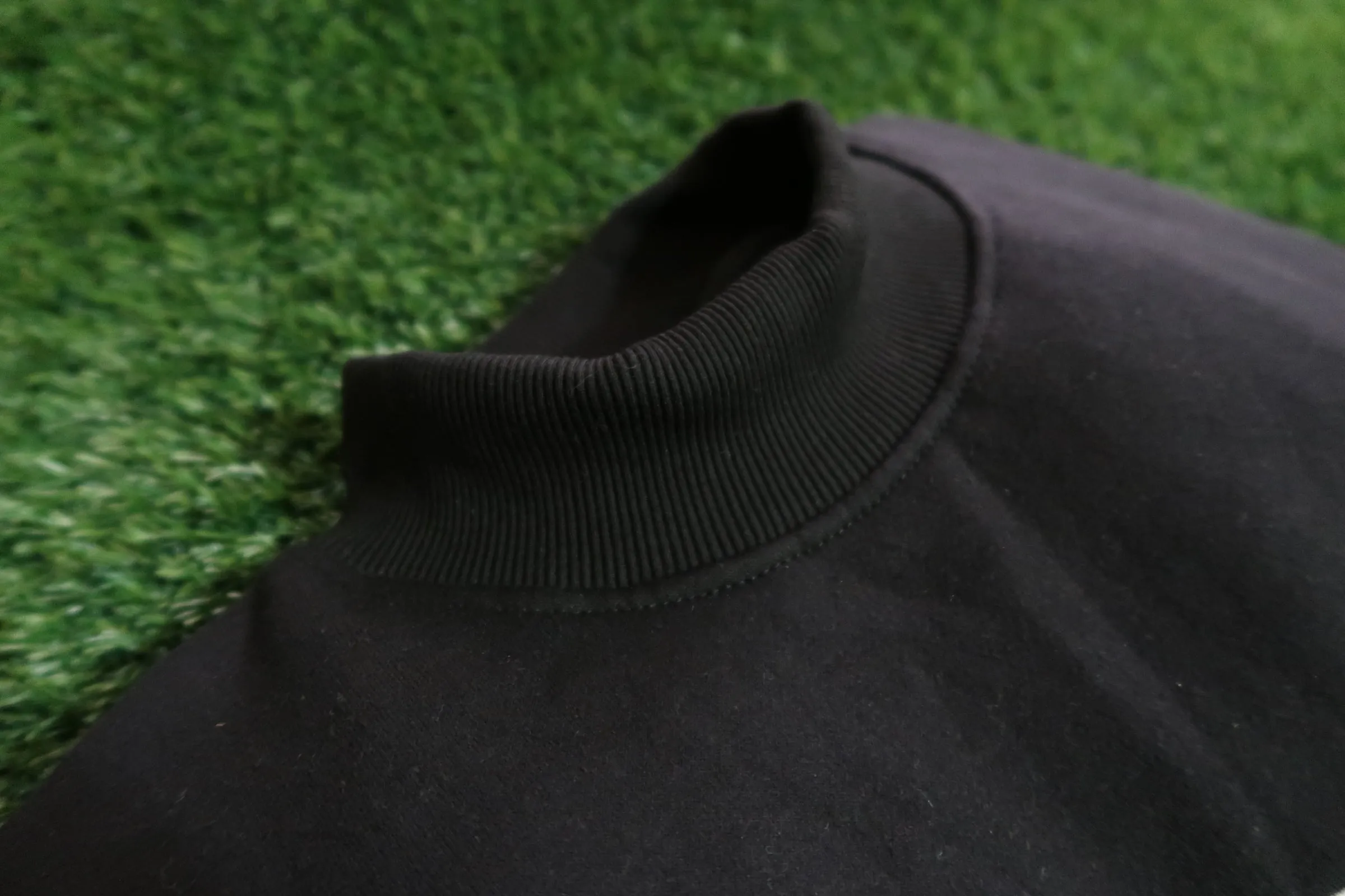 Signature Mock Neck Crew