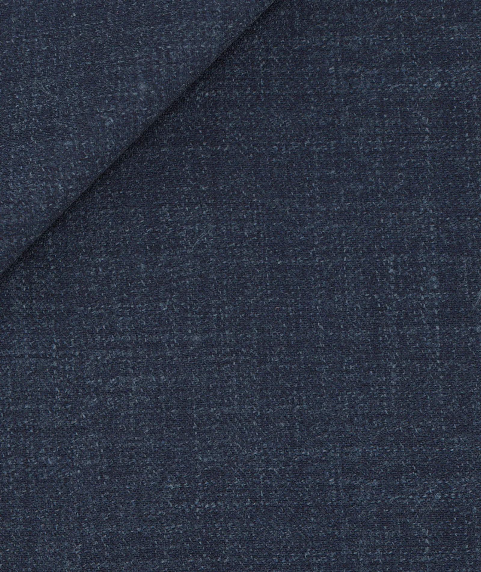 Signature suit in denim blue cashmere-silk-linen twill