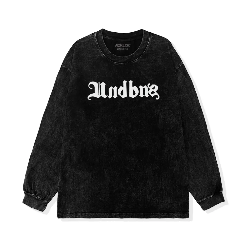 Skeleton Letter Print Sweatshirt