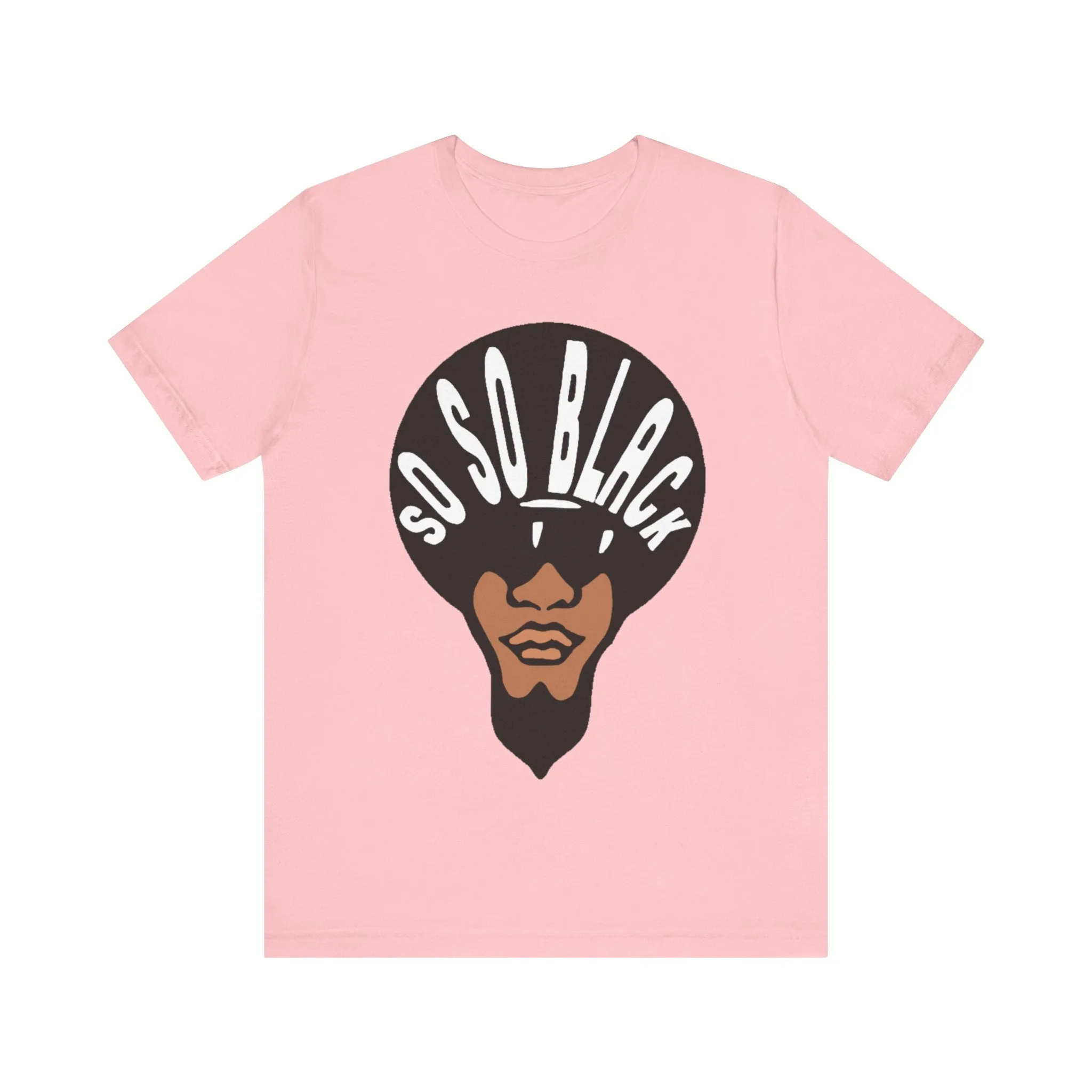So So Black: Unisex Jersey Tee