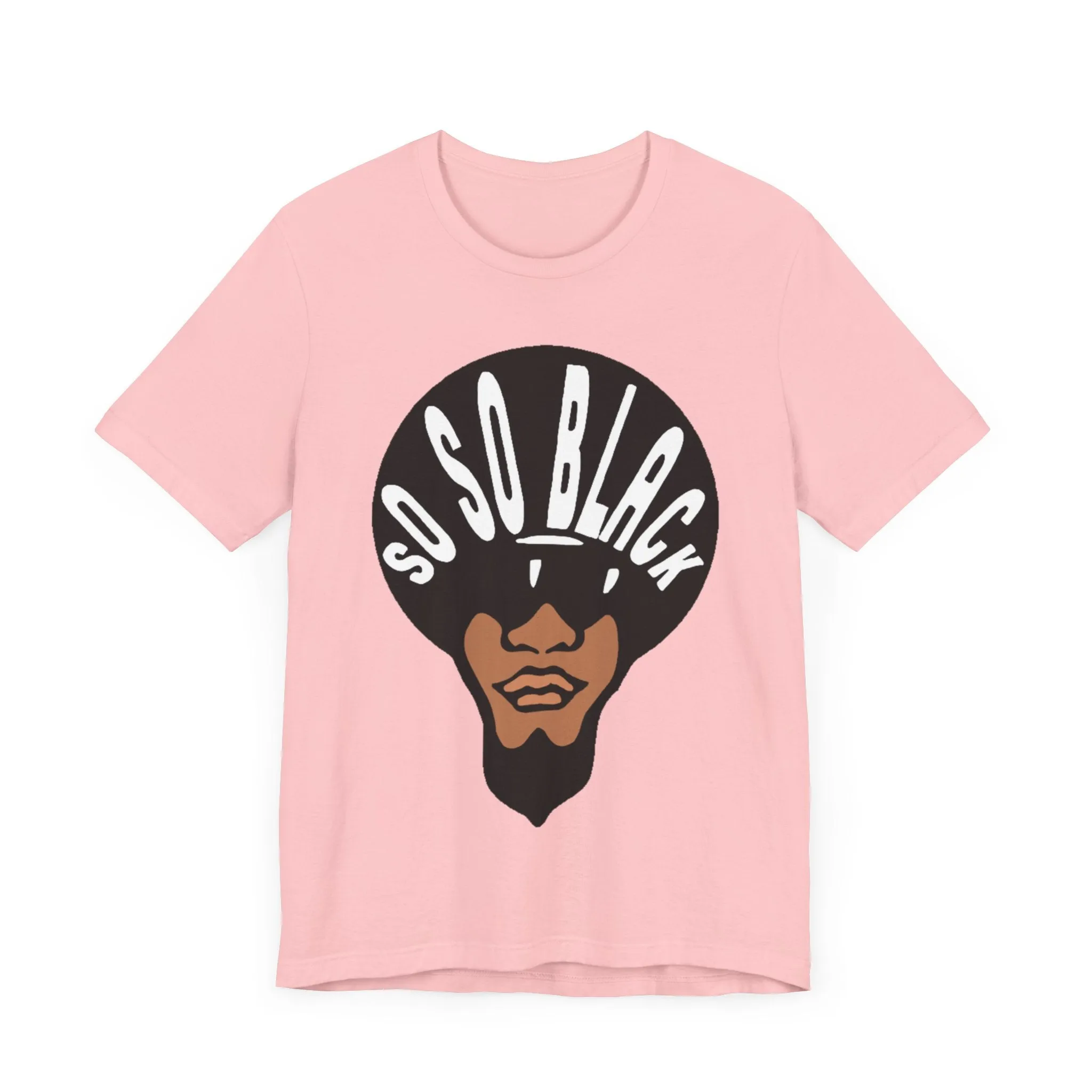 So So Black: Unisex Jersey Tee