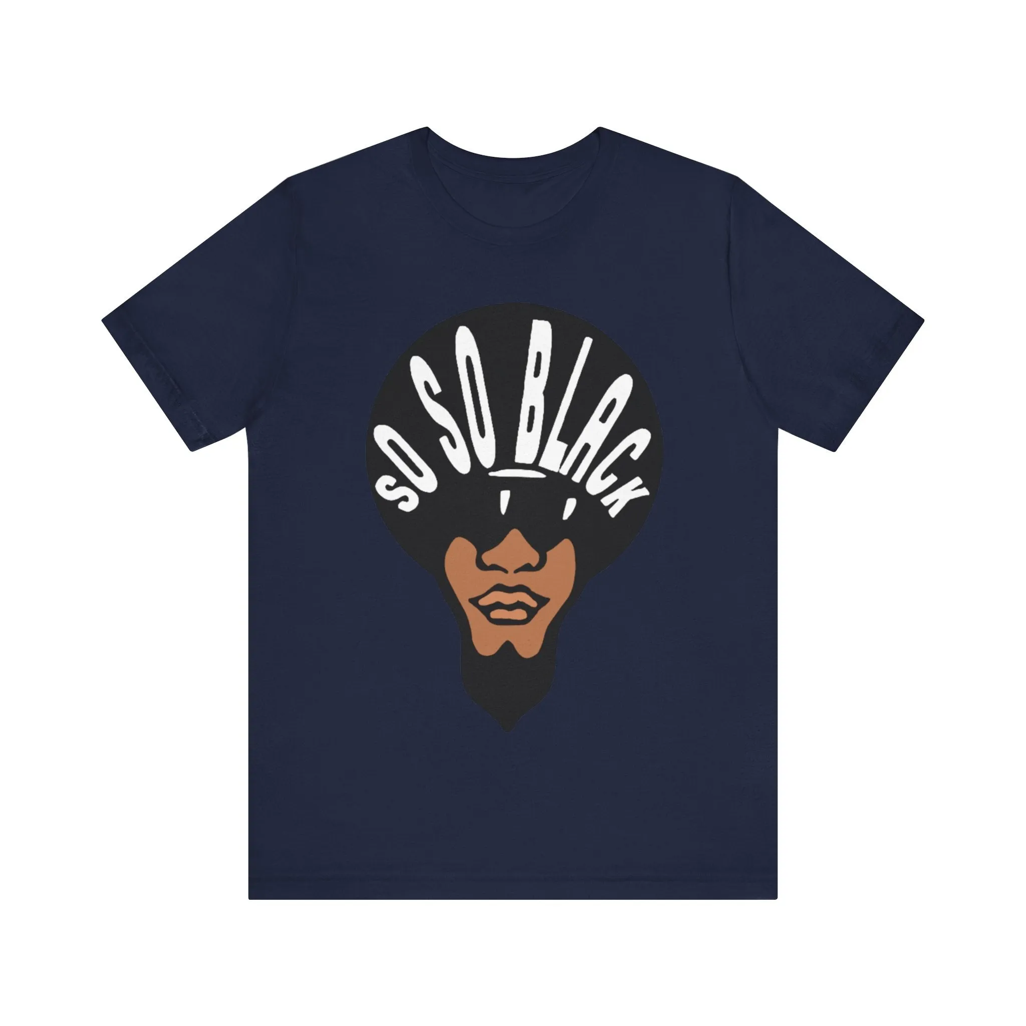 So So Black: Unisex Jersey Tee