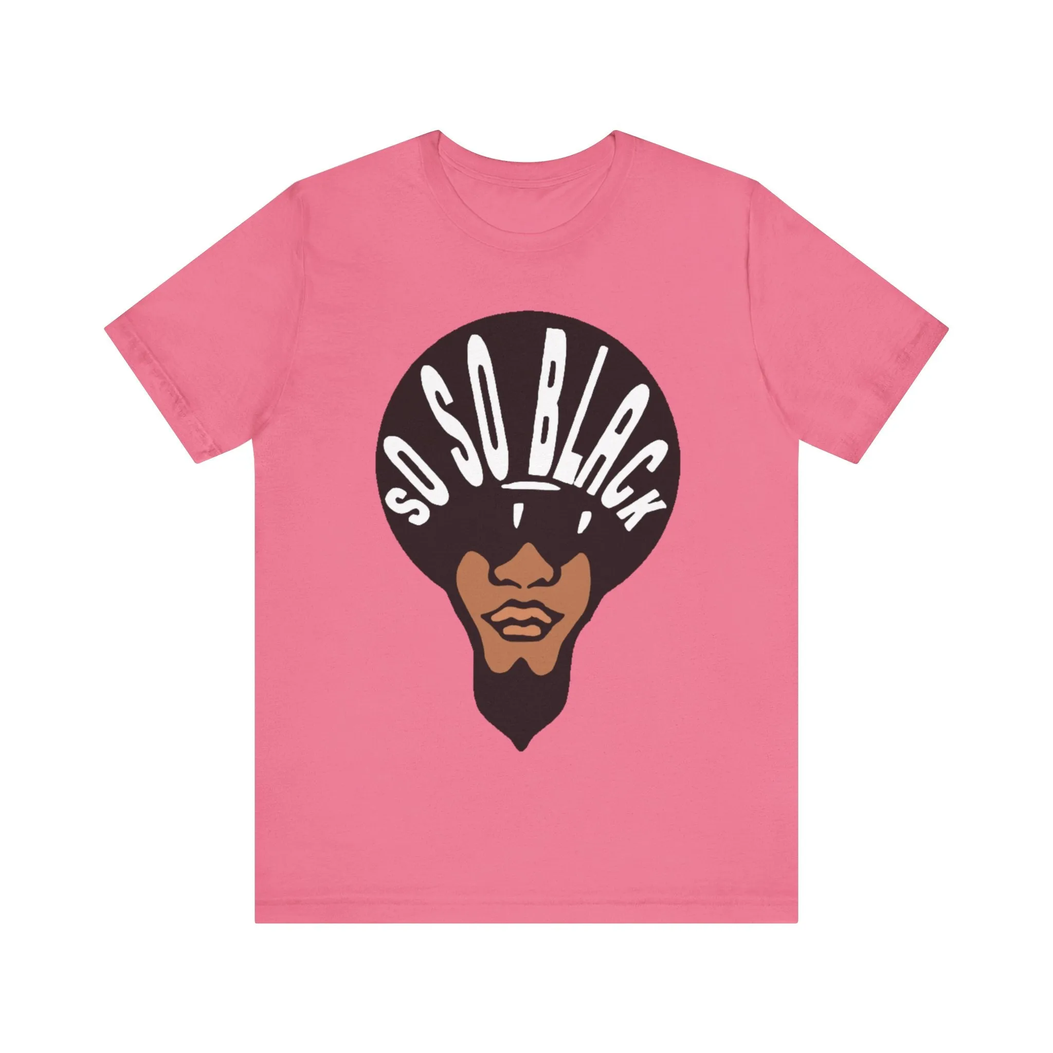 So So Black: Unisex Jersey Tee