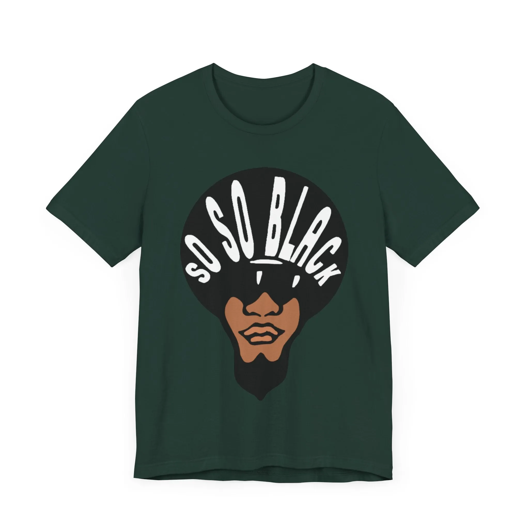 So So Black: Unisex Jersey Tee
