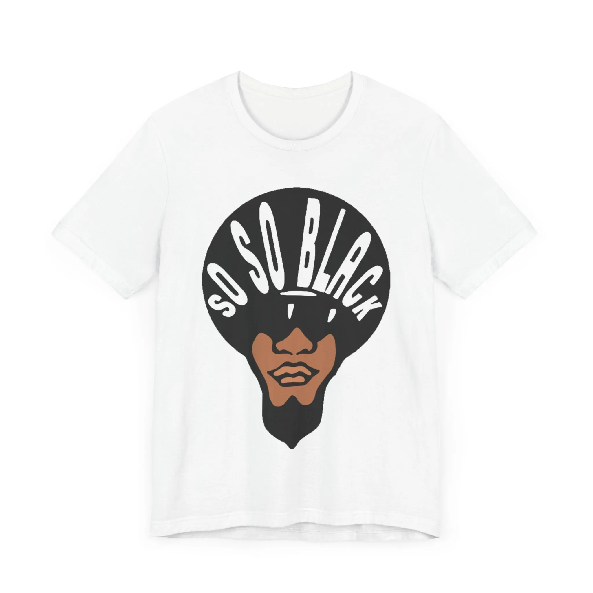 So So Black: Unisex Jersey Tee