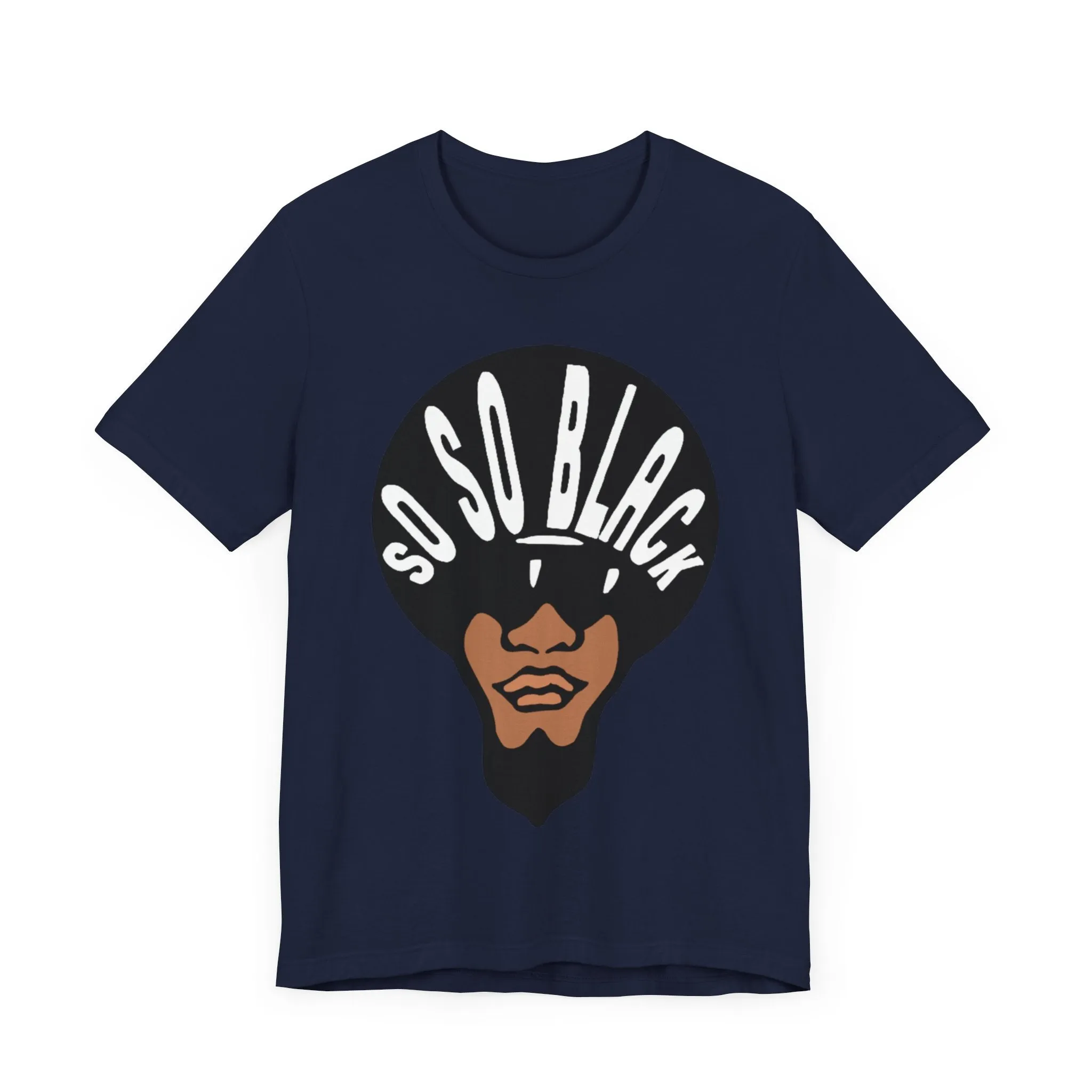 So So Black: Unisex Jersey Tee