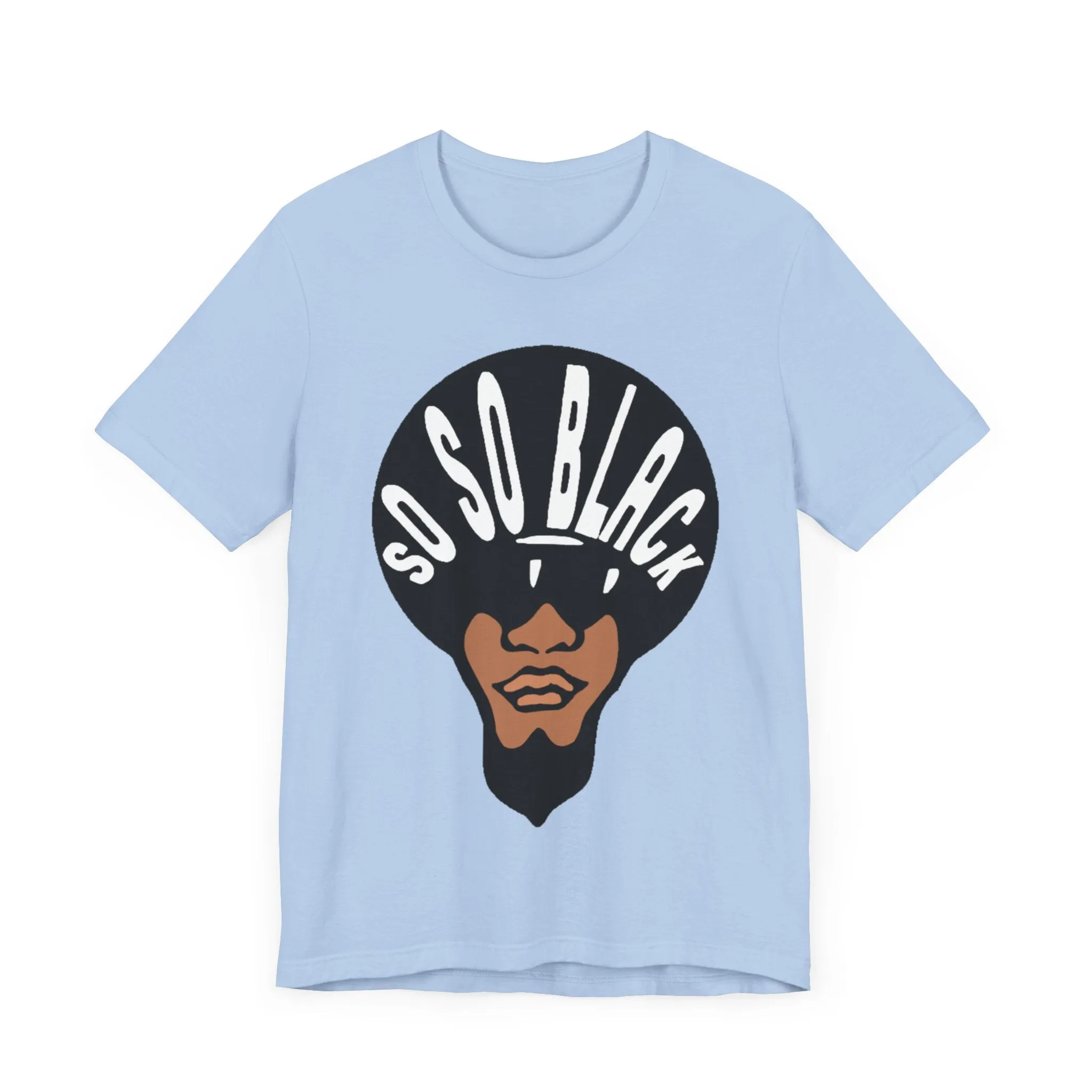 So So Black: Unisex Jersey Tee