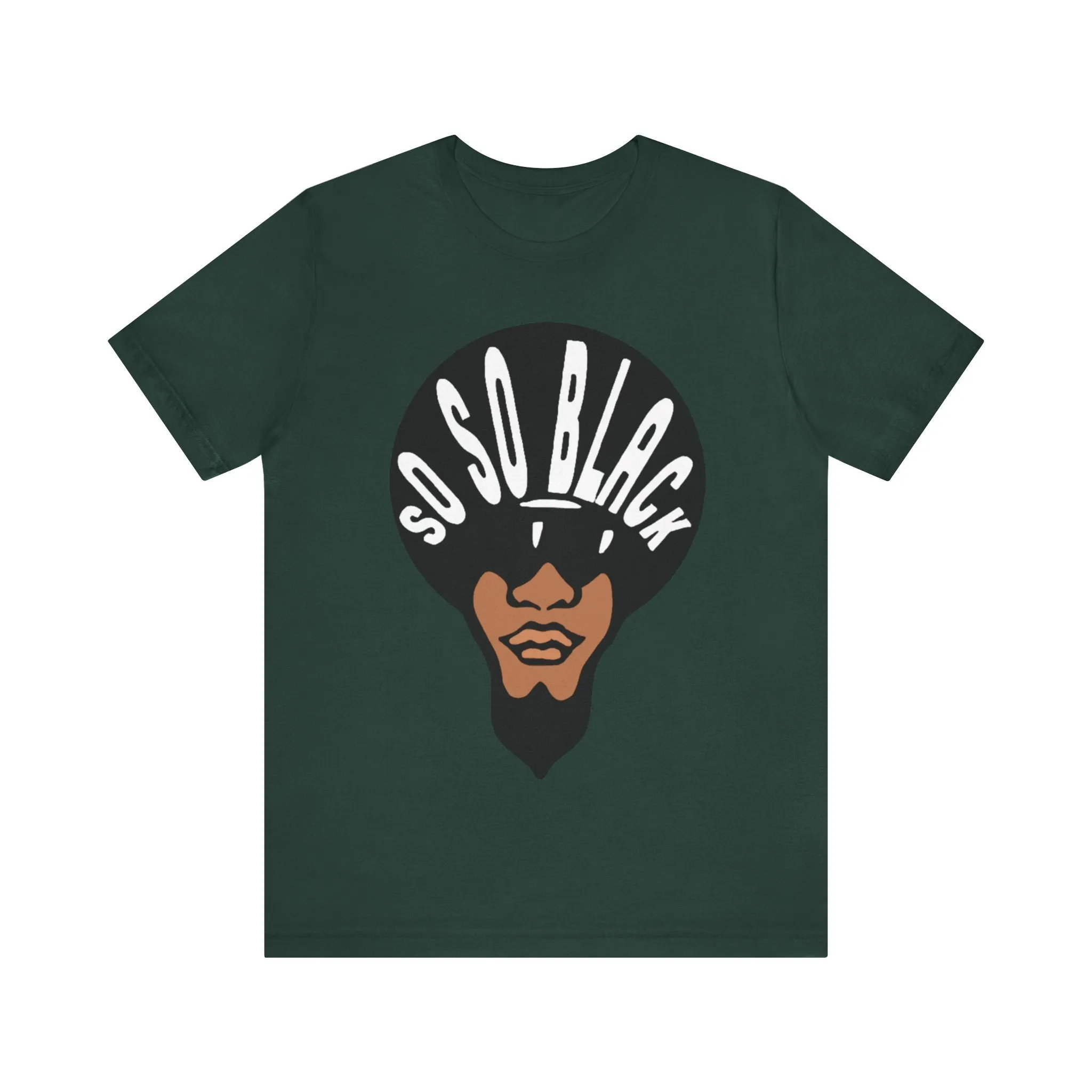 So So Black: Unisex Jersey Tee