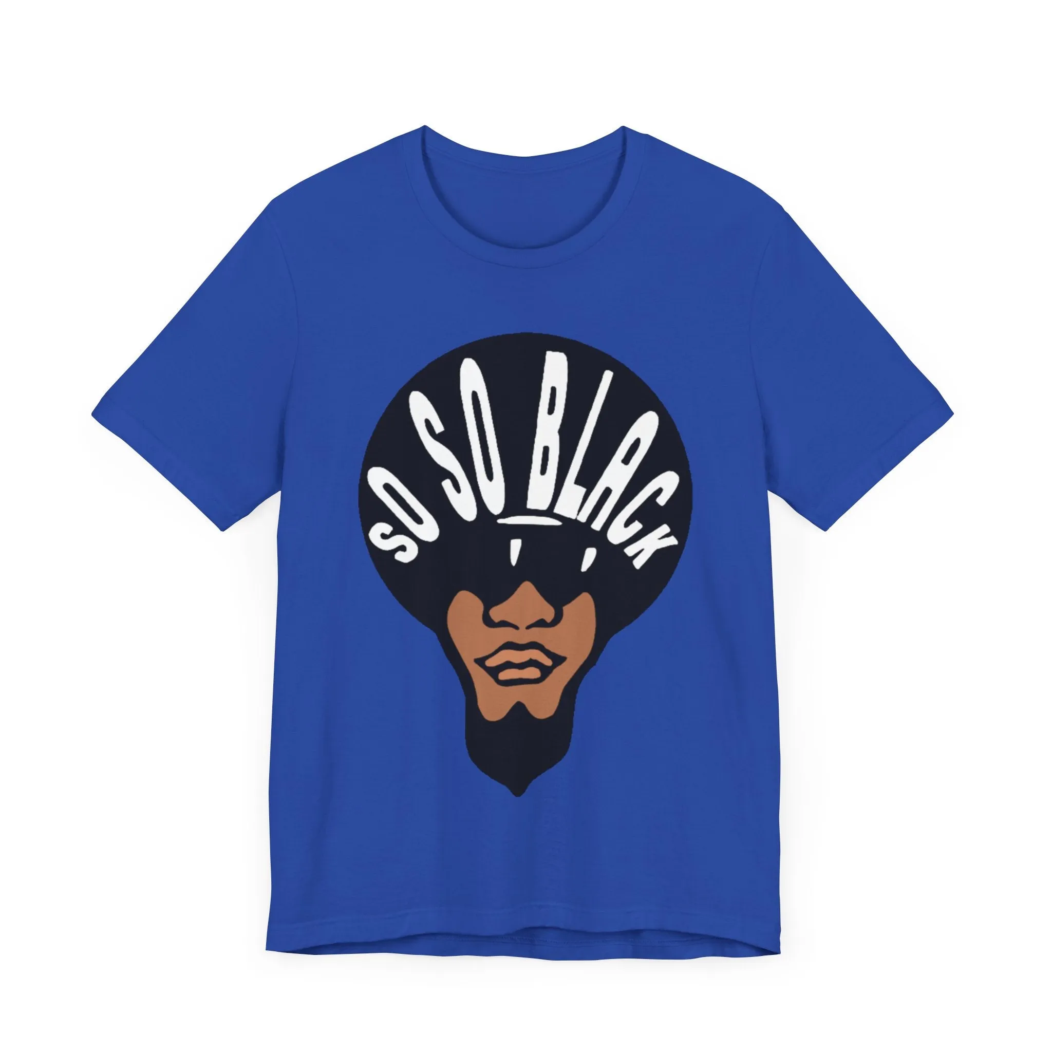 So So Black: Unisex Jersey Tee