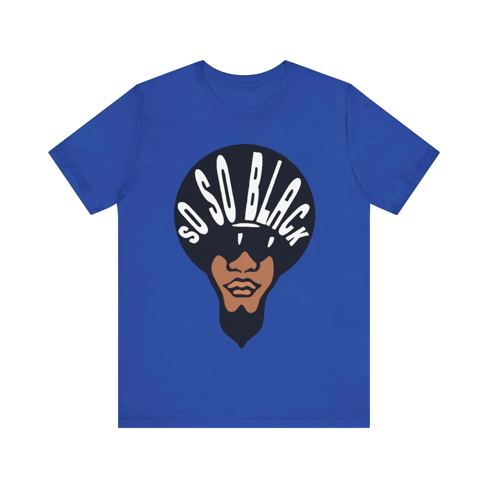 So So Black: Unisex Jersey Tee