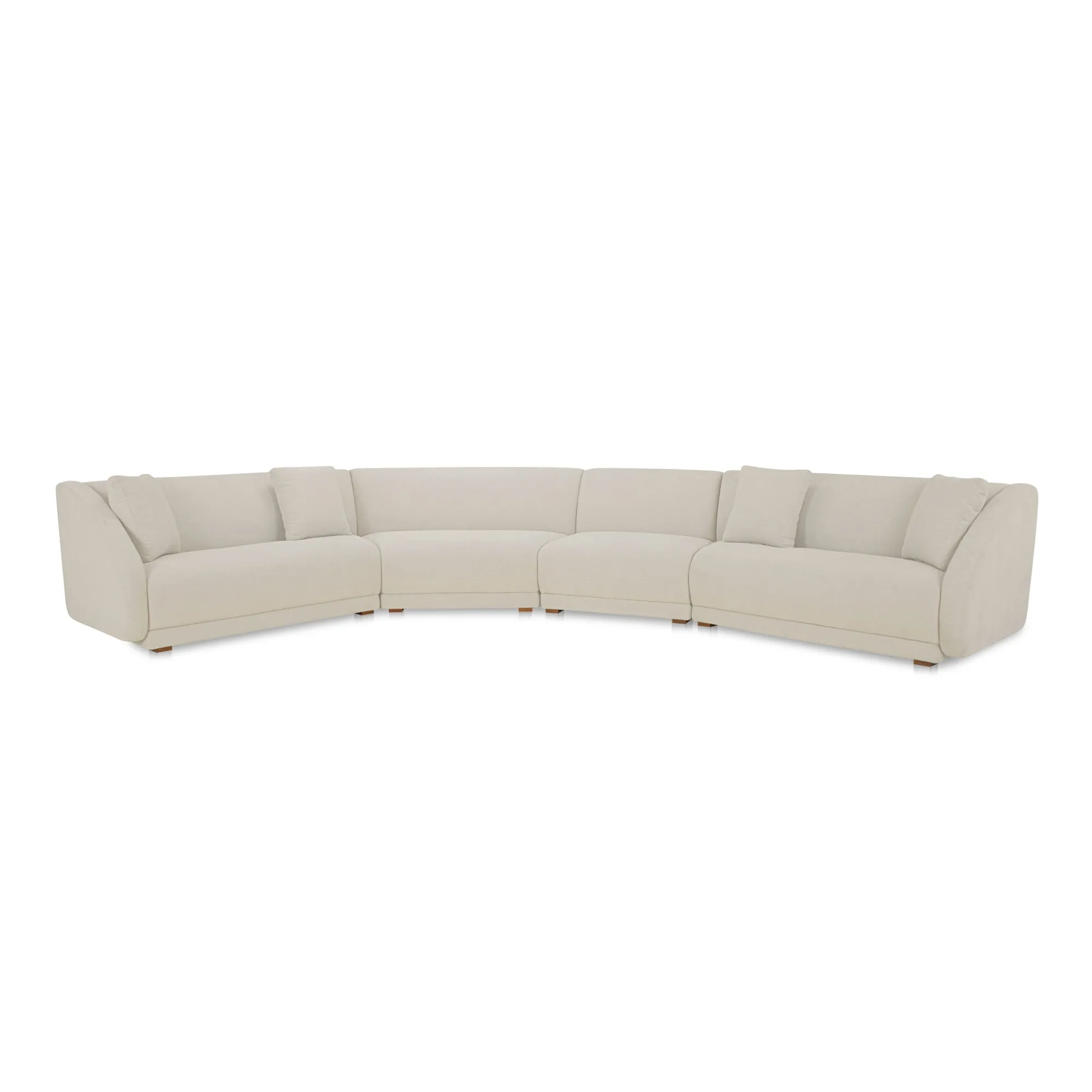 Sophisticated Slopes Modular Lounge Set