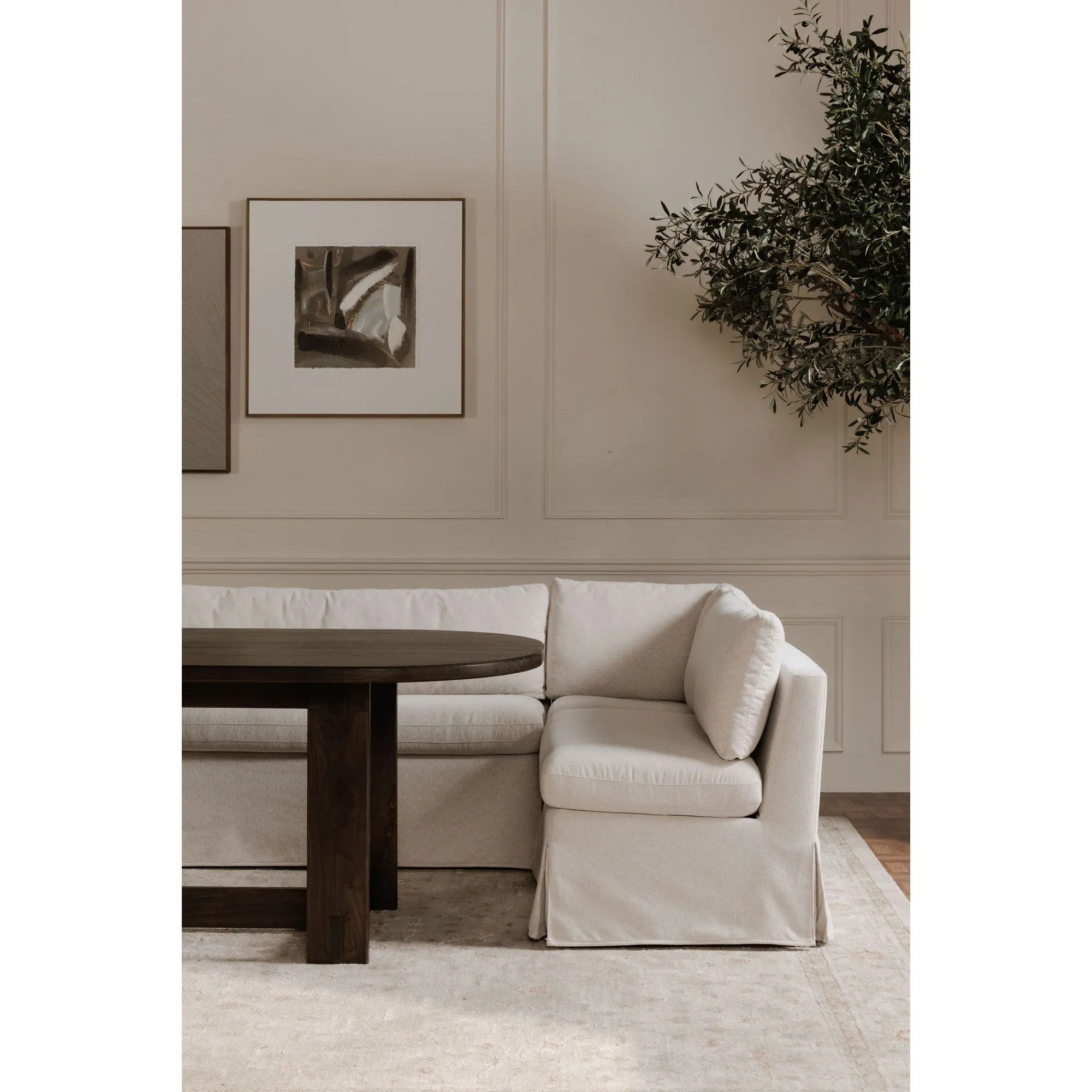 Sophisticated U-Shape Dining Banquette Set