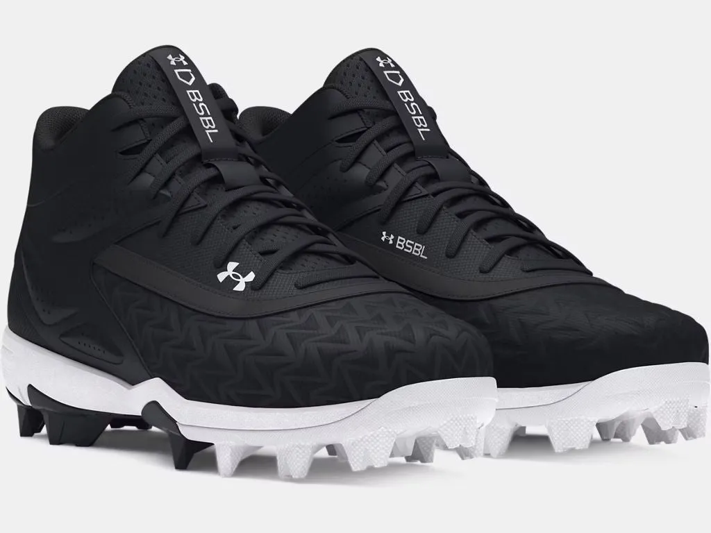 Souliers baseball Under Armour pour enfants (Junior) - LEADOFF MID 3.0