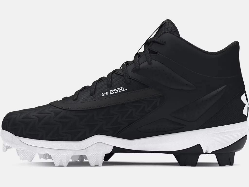 Souliers baseball Under Armour pour enfants (Junior) - LEADOFF MID 3.0