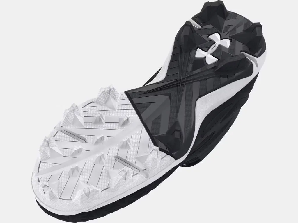Souliers baseball Under Armour pour enfants (Junior) - LEADOFF MID 3.0
