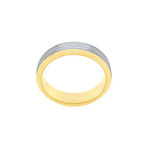 Stanton Made for Men Tungsten Yellow Gold Ring