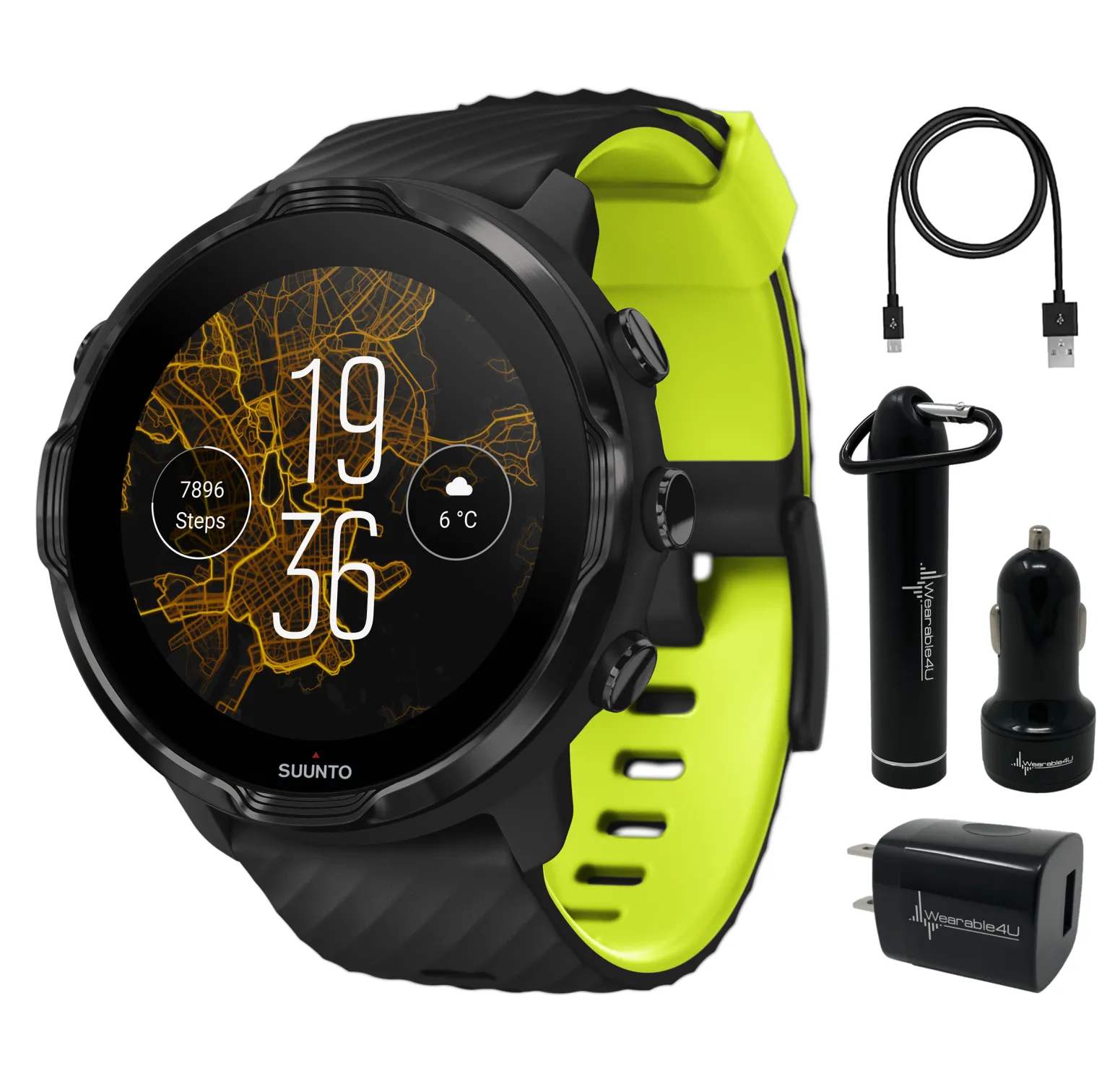 Suunto 7 GPS Sports Smartwatch with Versatile Sports Experience