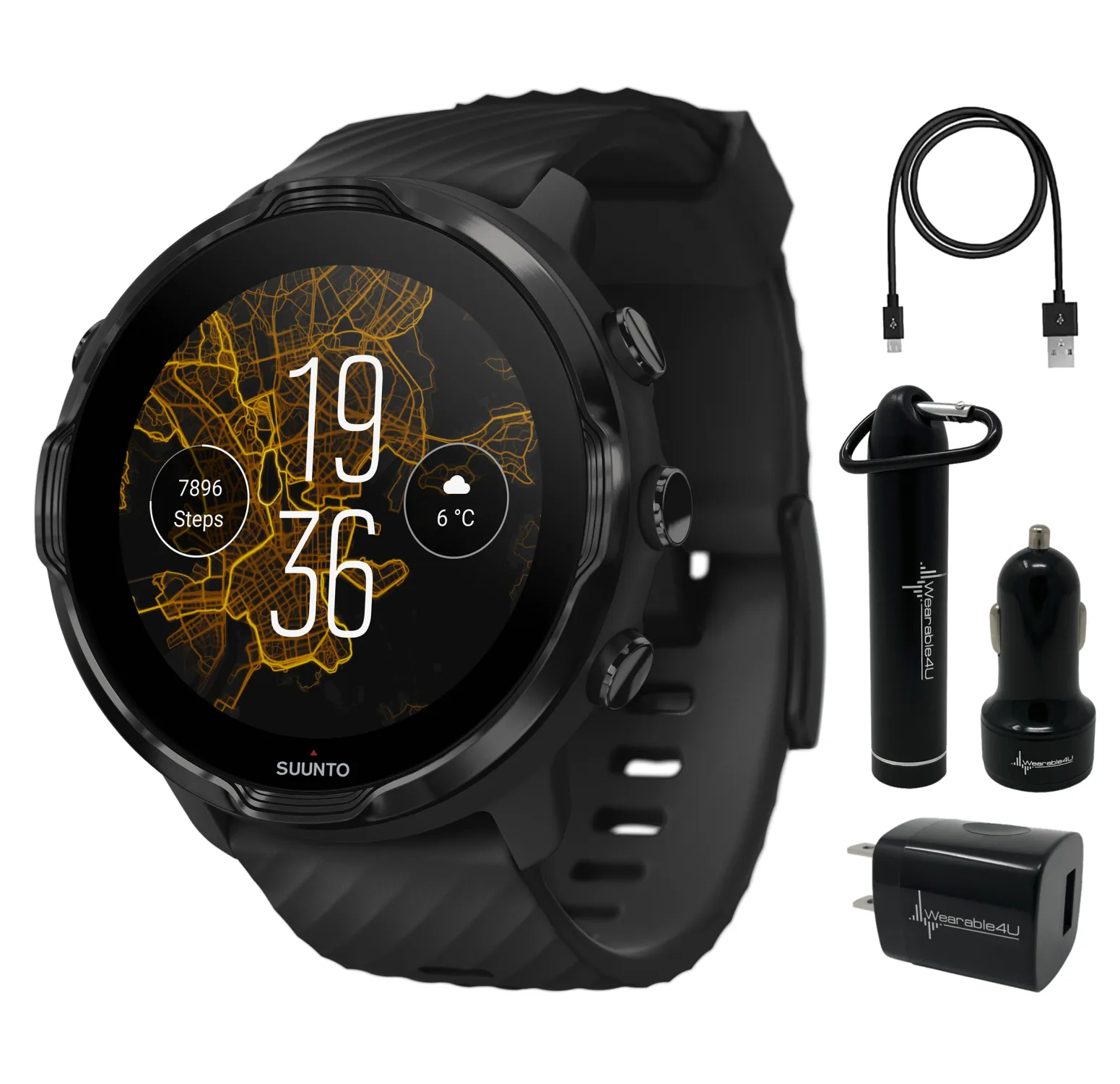 Suunto 7 GPS Sports Smartwatch with Versatile Sports Experience