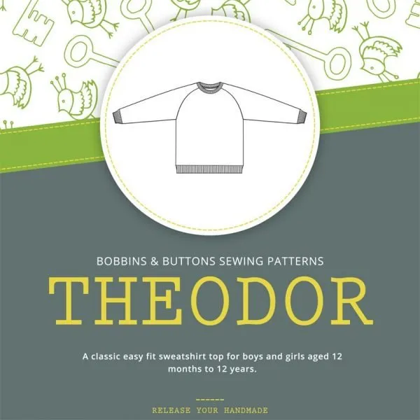 Sweatshirt Pattern - Theodor From Bobbins and Buttons