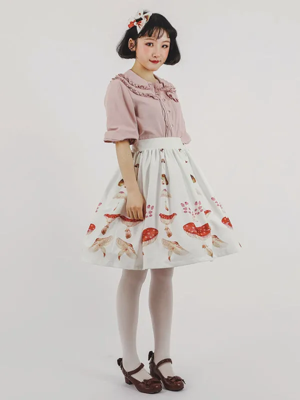 Sweet Lolita Blouse Sweet Cake Kawaii Girl's Blouse