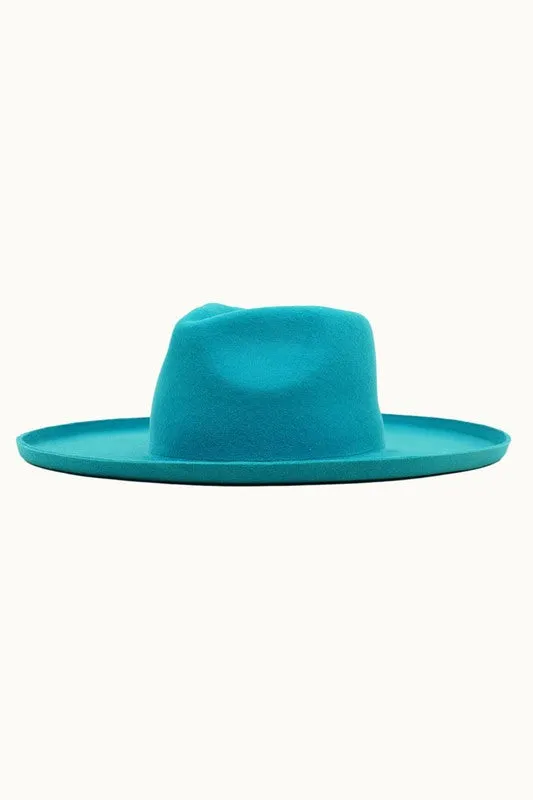 Teal Lenny Brim Hat