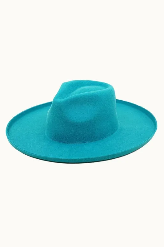 Teal Lenny Brim Hat