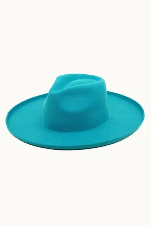 Teal Lenny Brim Hat