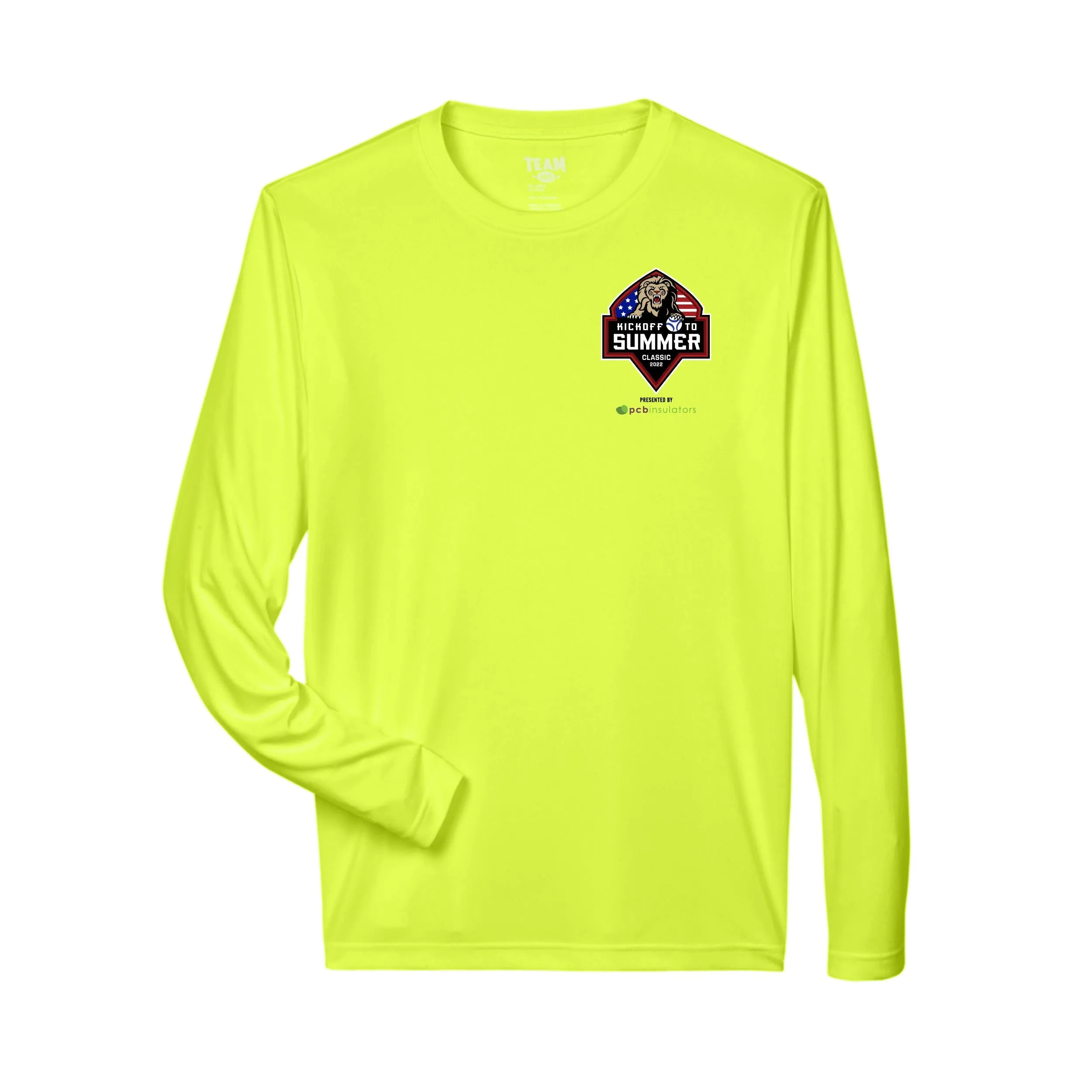 Team 365 Zone Performance Long Sleeve Shirts Pekin Pride Kick Off Summer