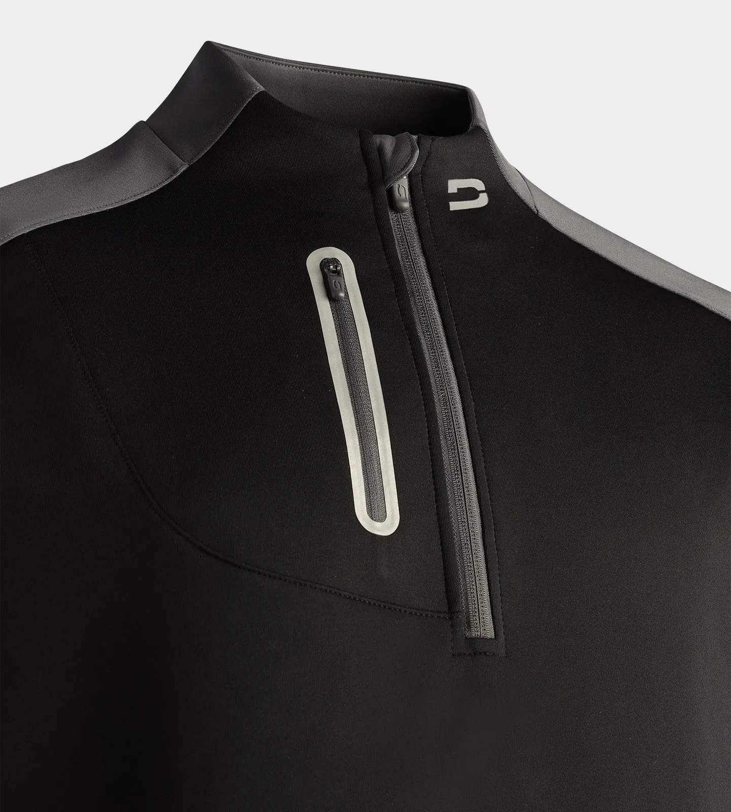 TECHY MIDLAYER - BLACK