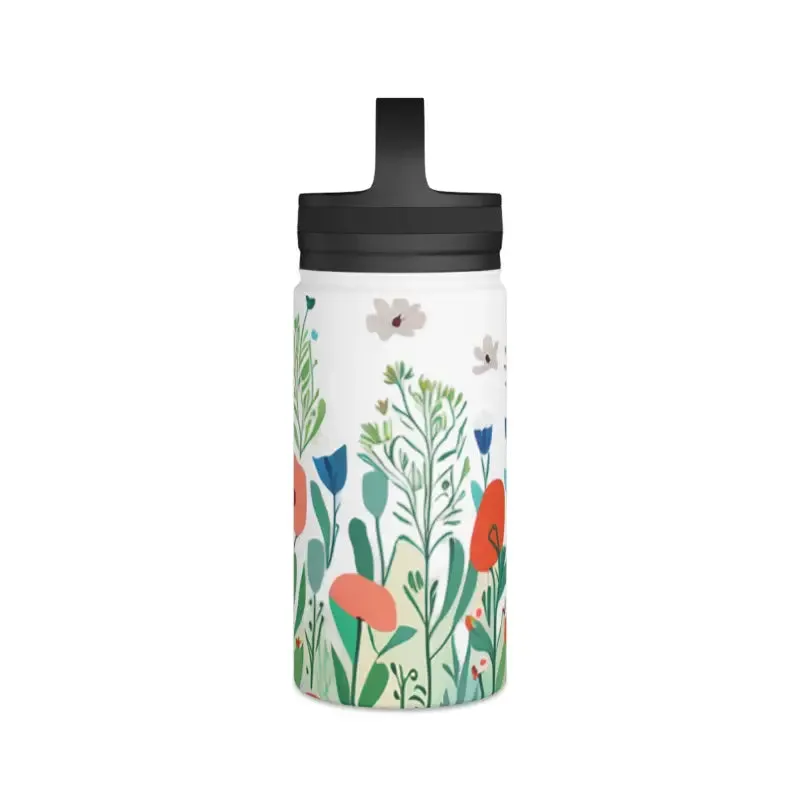 Thrill Seeker Steel Bottle Stay Hydrated Wildflowers